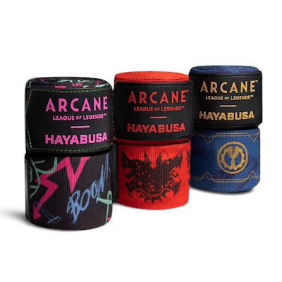 Arcane: League Of Legends Hand Wraps