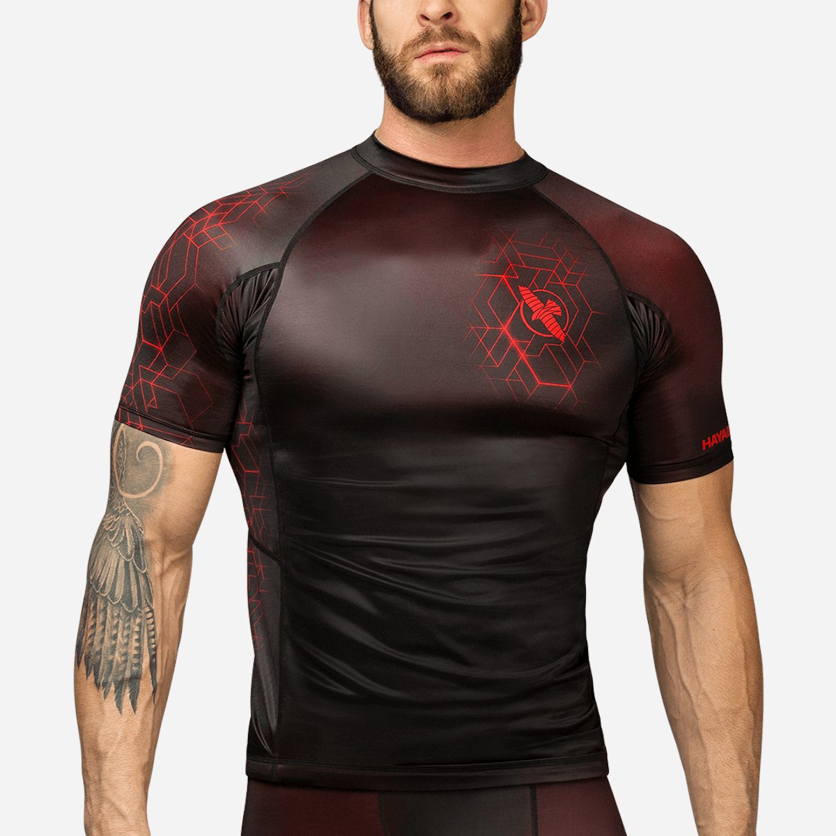 hayabusa geo short sleeve rash guard