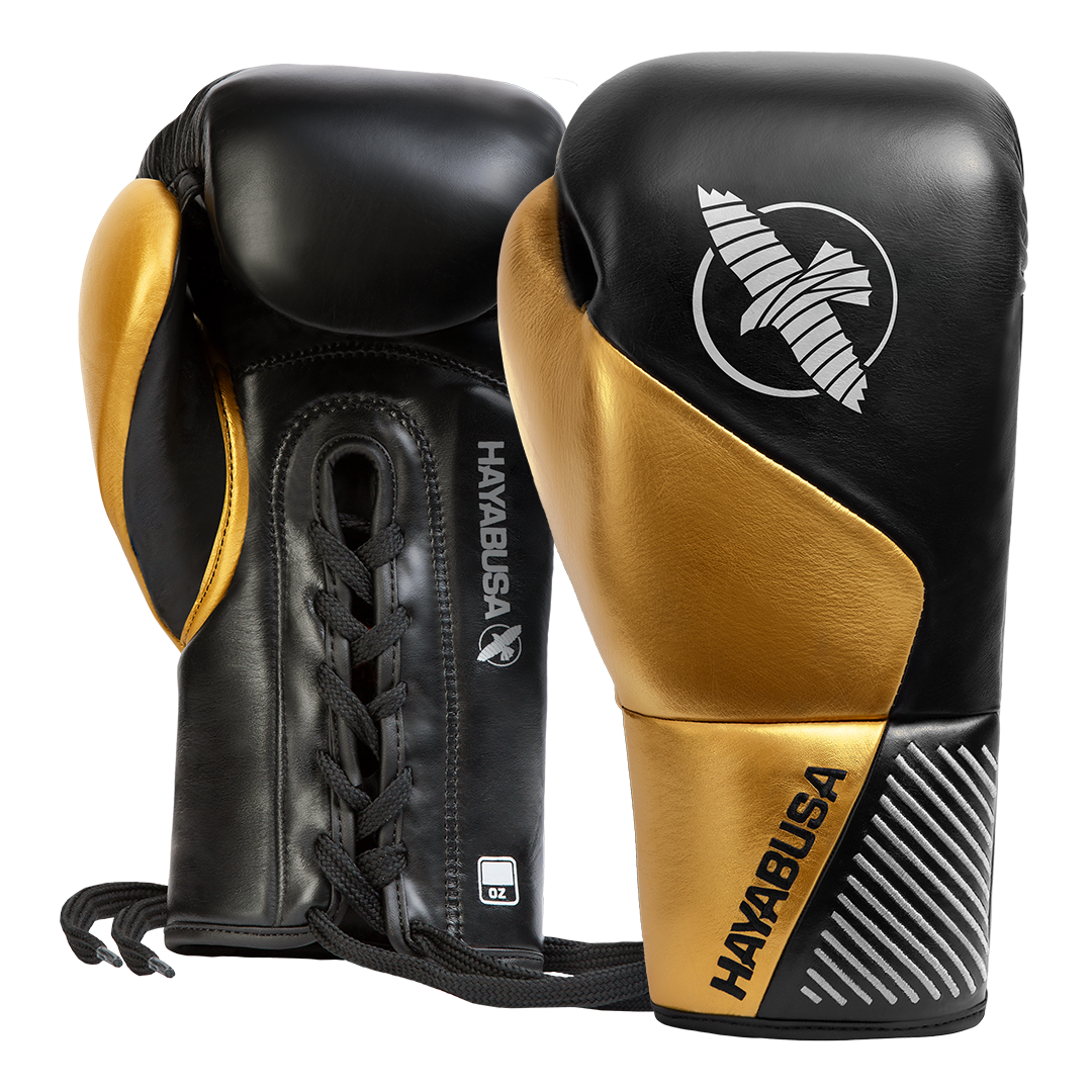 black and gold boxing gloves